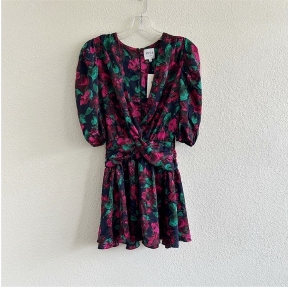 Misa Los Angeles Narcissa Floral Mini Dress NWT - Picture 5 of 9